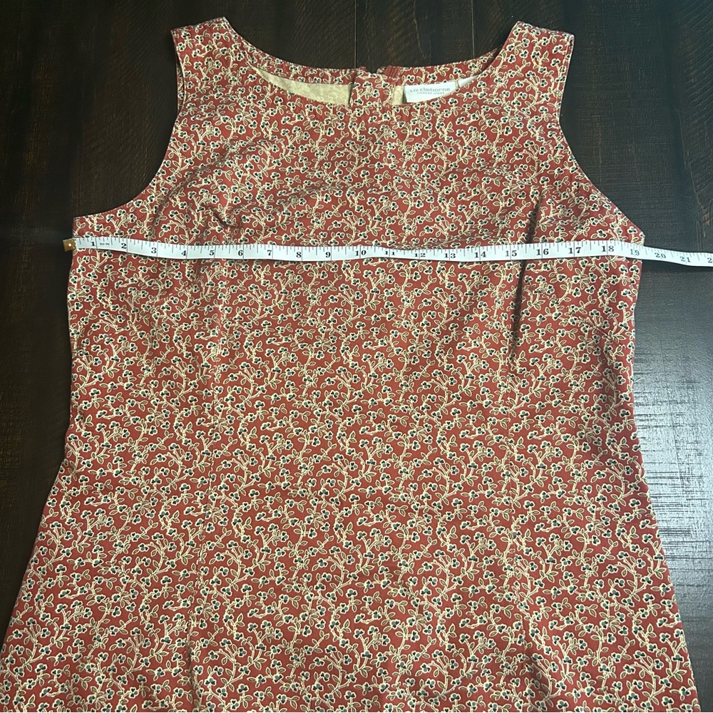 Liz Claiborne Floral Red Dress - Picture 4 of 10
